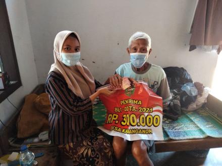 Penyaluran Bantuan Langsung Tunai (BLT) Bulan Mei di Desa Karanganom