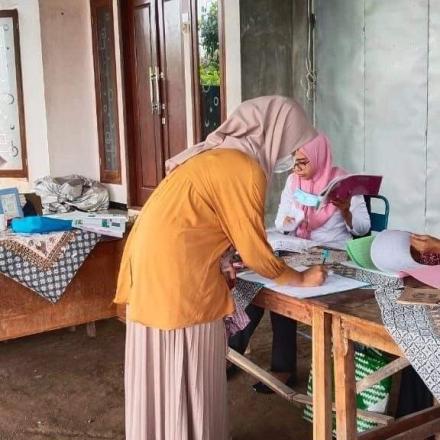 Kegiatan Pelaksanaan Posyandu Balita Bulan Maret