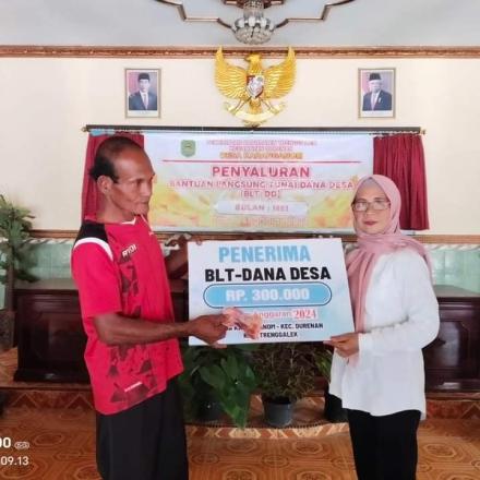 Penyaluran Bantuan Langsung Tunai bulan Mei 2024