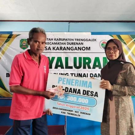 Pemerintah Desa Karanganom salurkan BLT bulan Mei 2025