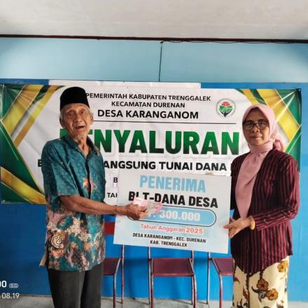 Penyaluran BLT bulan November 2025