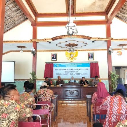 Pelaksanaan Perubahan APBDes ke 2